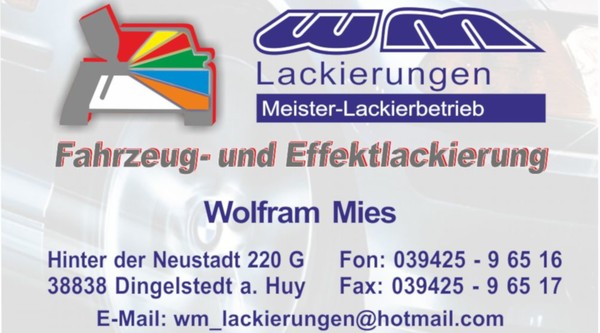 Logo WM Lackierungen